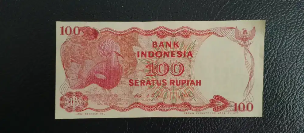 Uang 100 tahun 1984