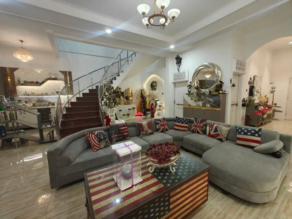 Dijual Rumah Mewah MAINROAD Taman Holis Indah 4.8M (Nego) Semi Furnish