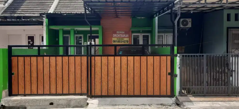 DIKONTRAKAN RUMAH PERTAHUN DI PERUMAHAN VIOLET GARDEN BINTARA BEKASI