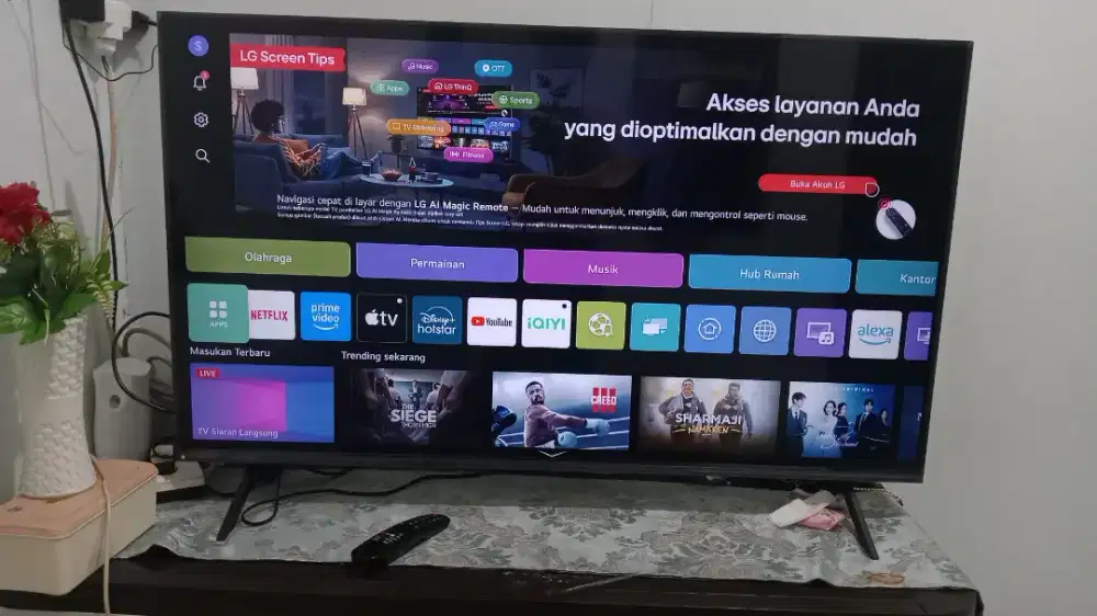 TV LG 50inc UHD 4K ThinQ