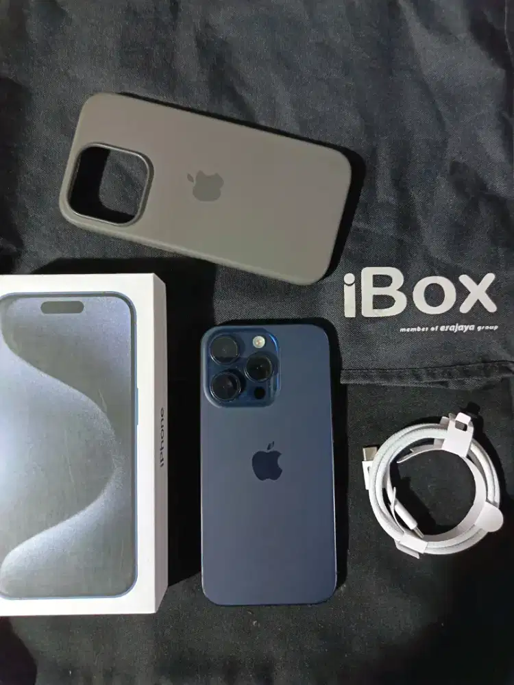 Iphone 15 Pro 128GB Resmi iBox Fullset