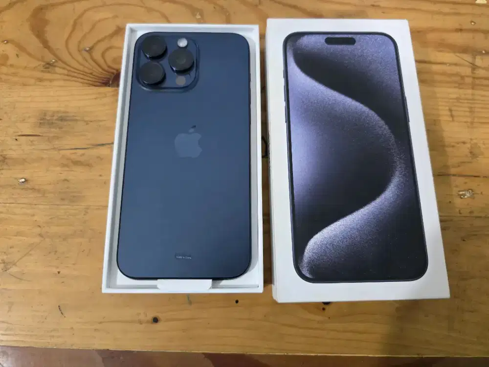 IPHONE 15 PROMAX 256GB RESMI IBOX NORMAL ORIGINAL FULSET