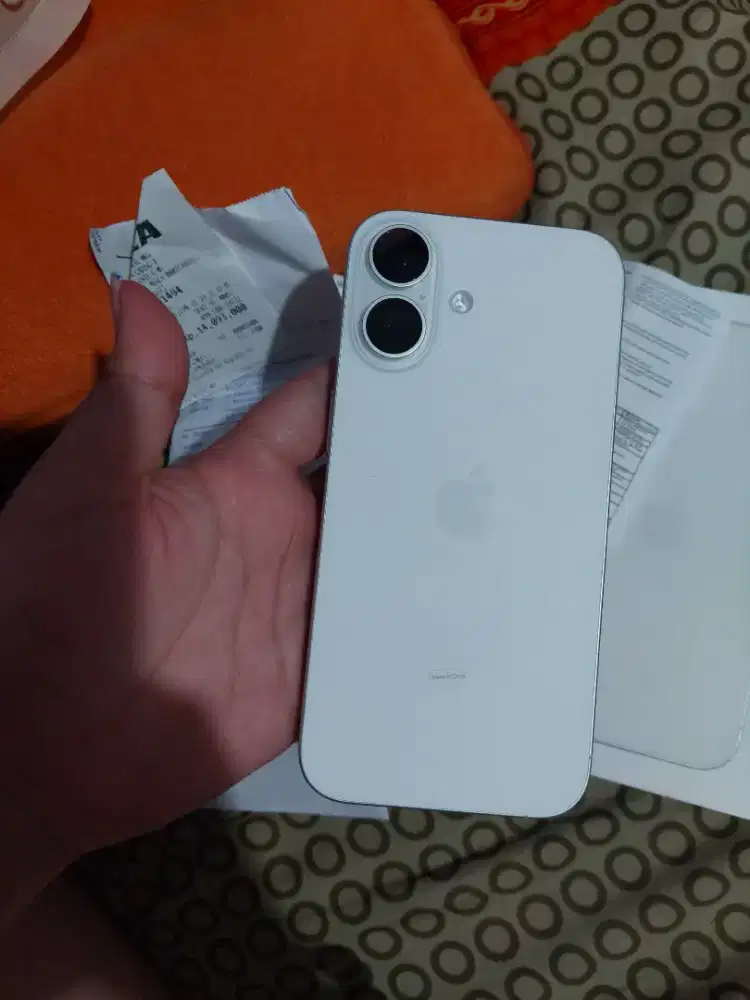 JUAL IP 16 BASIC 128 WARNA PUTIH