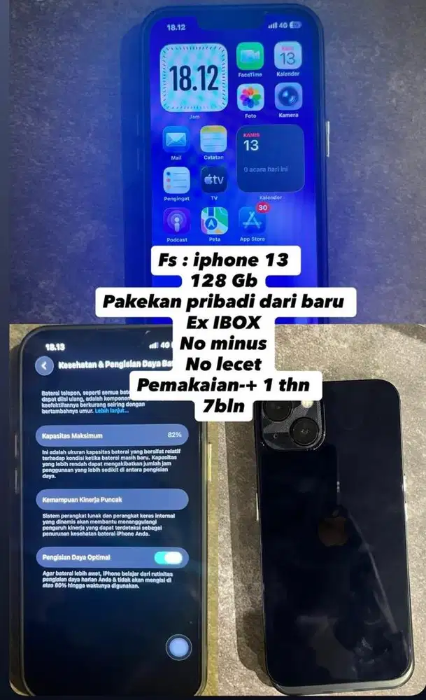 jual hp iphone 13 basic