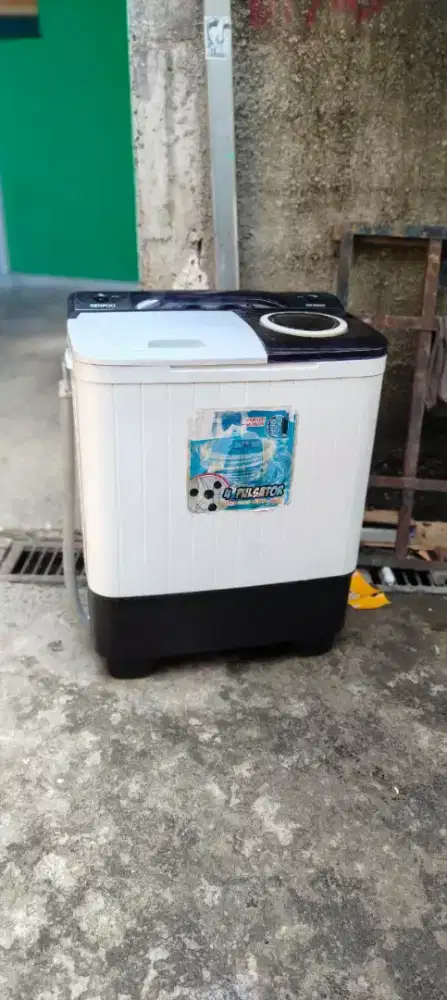 Mesin cuci 2 tabung