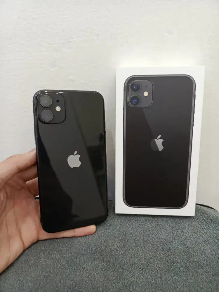 iPhone 11 128gb iBox Fullset Ori, Mulus, Nominus, Siap Pakai