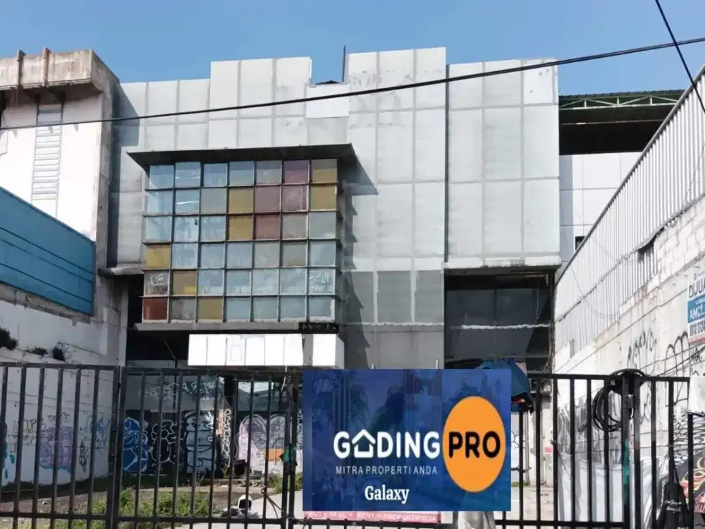 Di Sewa Tempat Usaha LT 977 mtr Area Pinggir Jatinegara Jalan jakarta timur