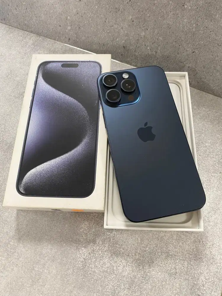 Iphone 15 promax 256gb fullset resmi ibox