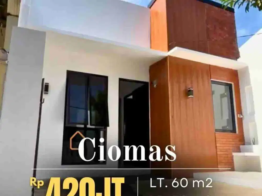 rumah strategis murah di ciomas bogor