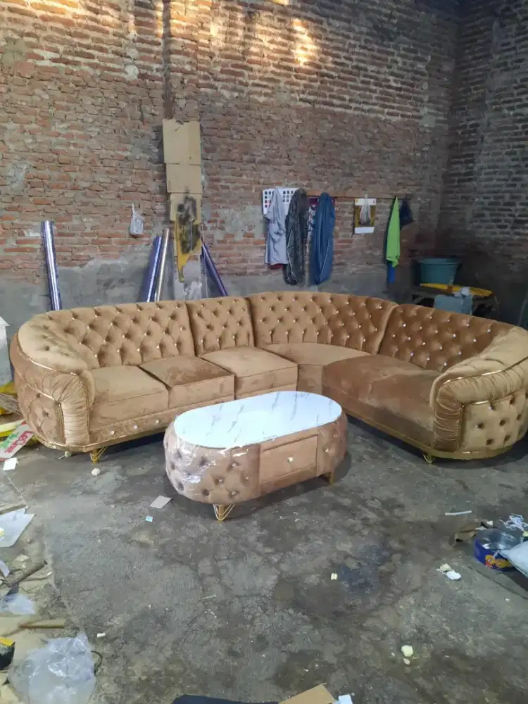 Sofa Turky Sudut/Pojok + Meja