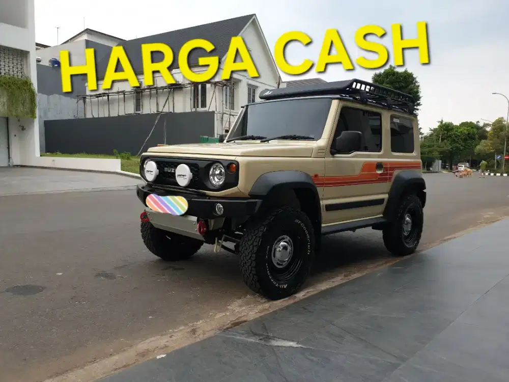 CASH. modif ±150Jt. Km 8700. New Jimny Jb74 jimnie Jb 74 Jeep Jip