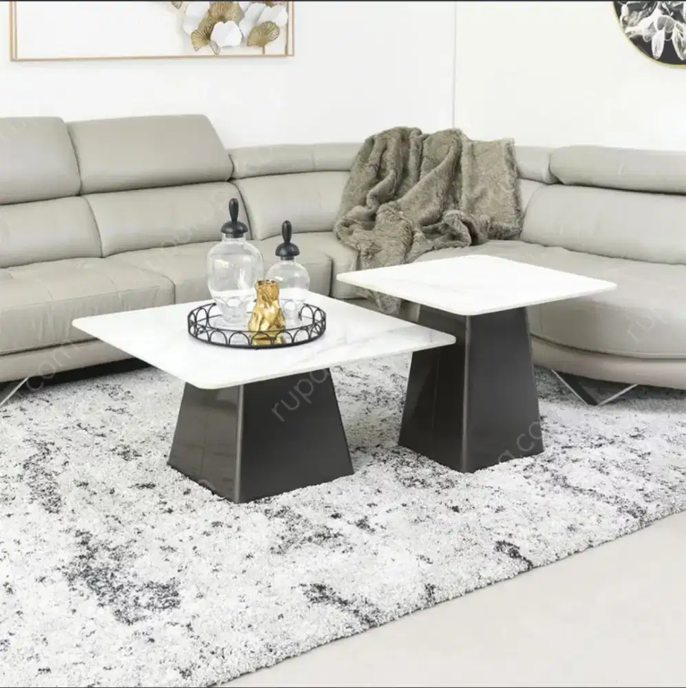 Informa Set 2 Pcs Erlyn Meja Tamu - Square