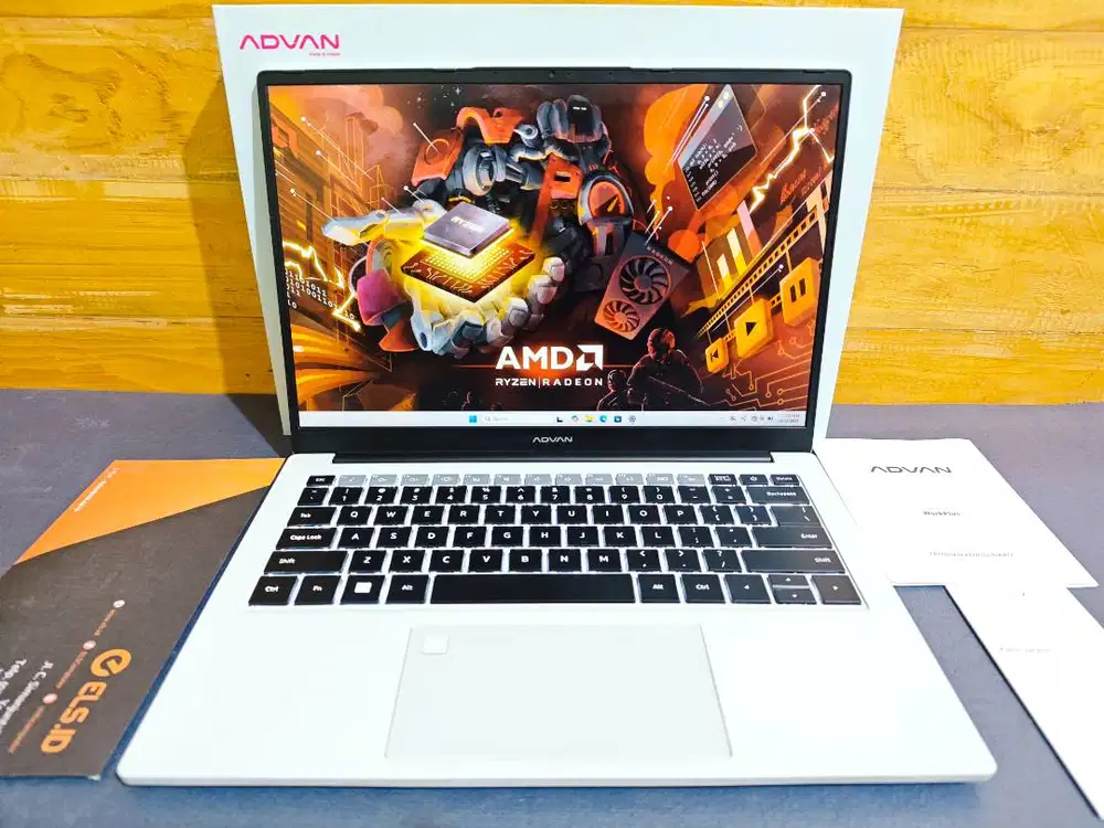 ADVAN WorkPlus Hexa Core Ryzen 5-6600H RAM 16GB SSD 512GB Garansi ON