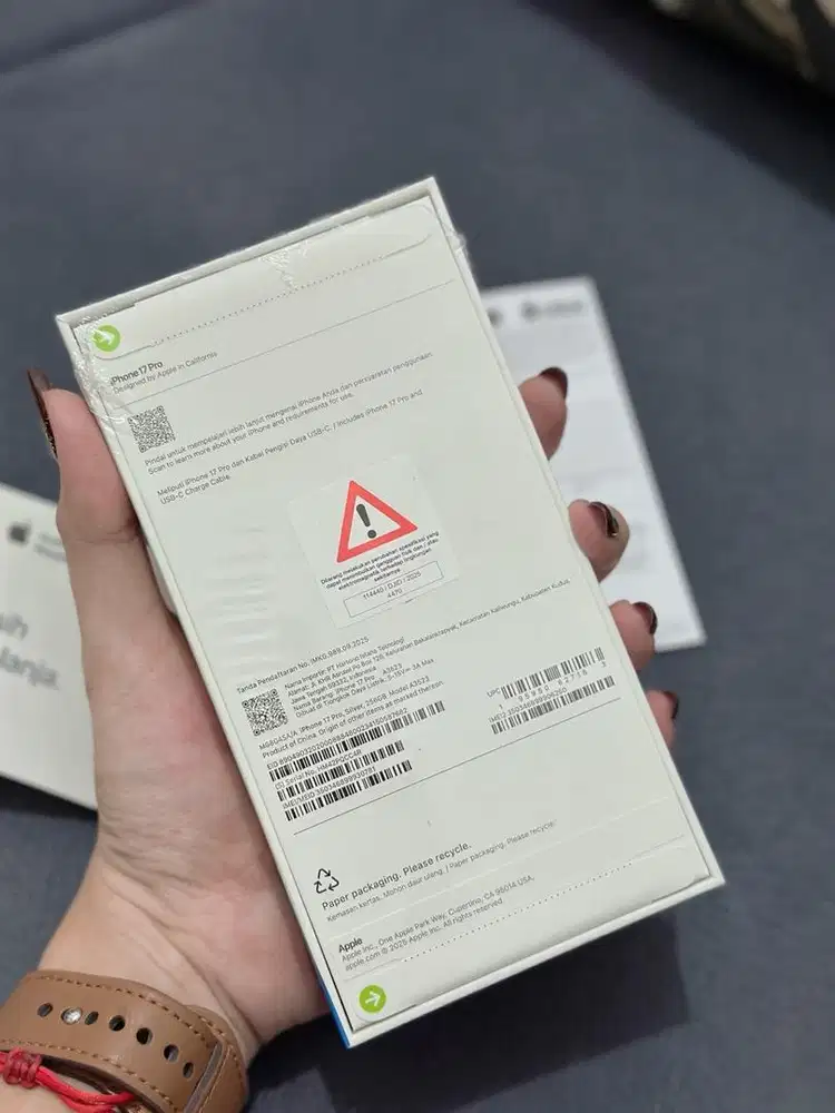 iPhone 17 PRO 256GB Silver warna langka