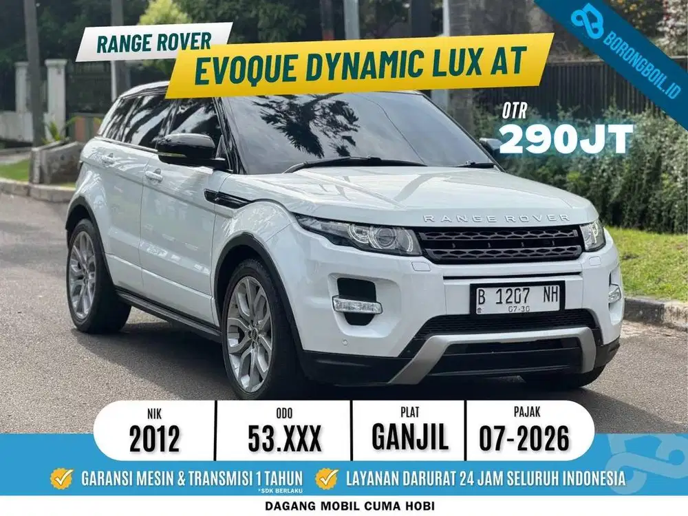 LOW KM!!RANGE ROVER EVOQUE DYNAMIC LUX AT 2012