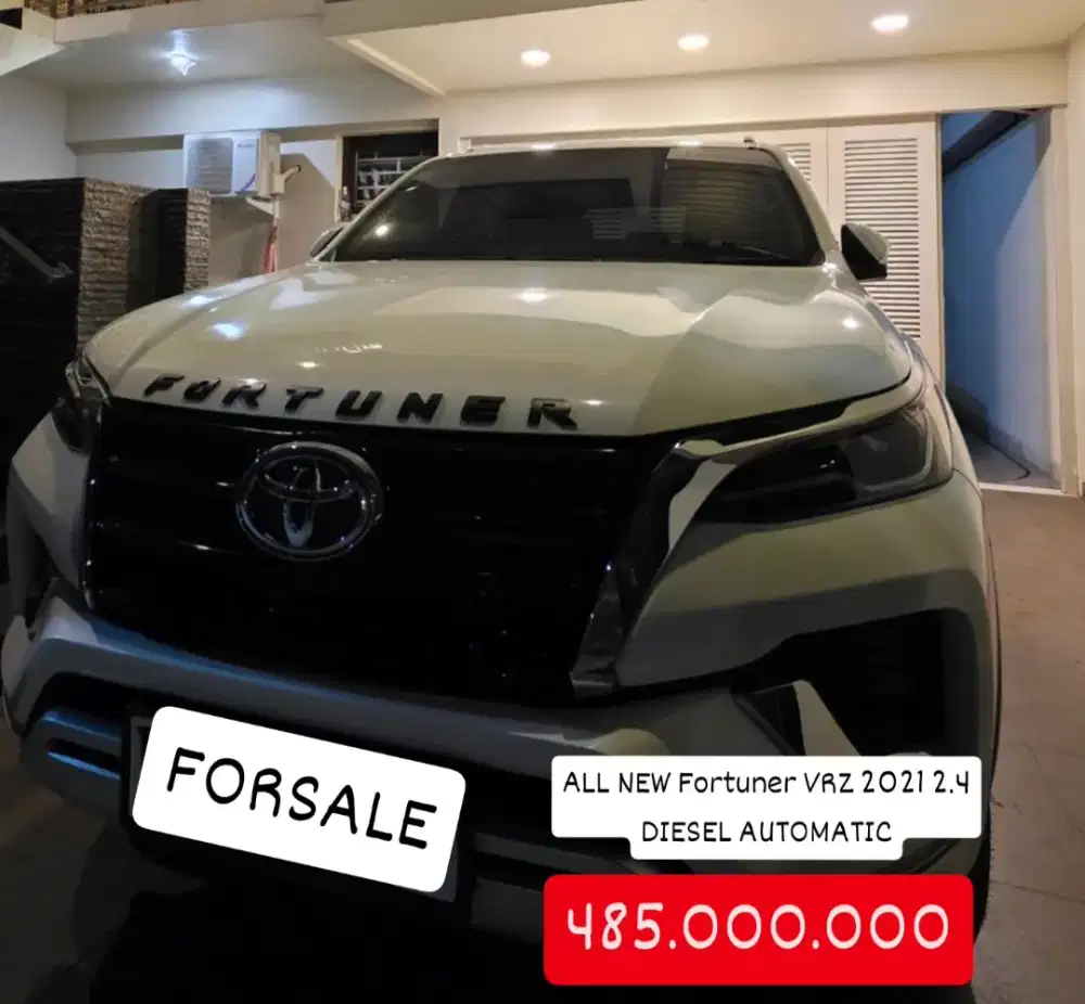 Fortuner VRZ 2021 4X2 2.4 SOLAR MATIC