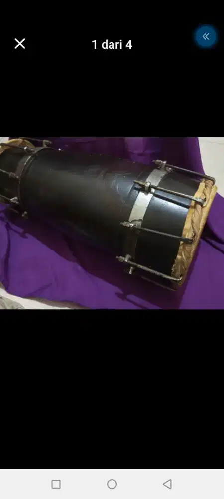 Gendang/Naal India asli