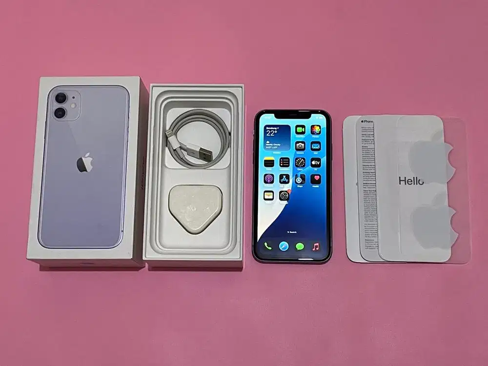 iPhone 11 256gb bea cukai setara iBox fullset ori