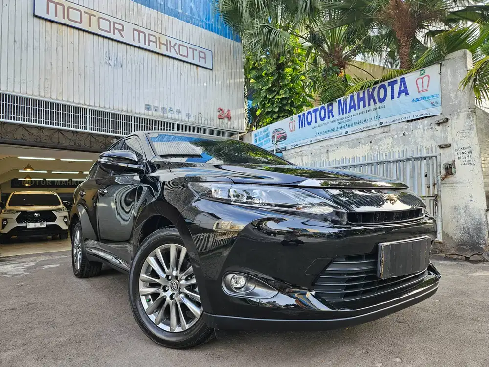 42 rb km Toyota Harrier 2.0 Advance 2016 nik 2015 hitam harier black