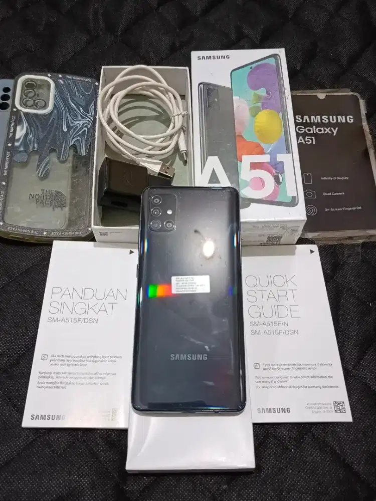 Samsung Galaxy A51 8+8/128 Fullset Kumplit