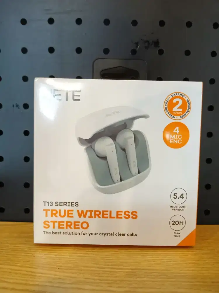 TWS Bluetooth ENC with 4 Mic JETE T13 BT 5.4 IPX5