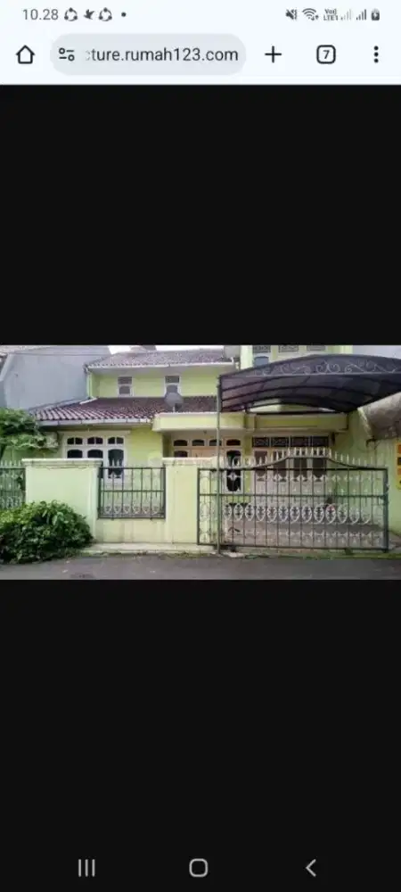 Dijual cepat rumah indah nyaman strategis di jakarta timur