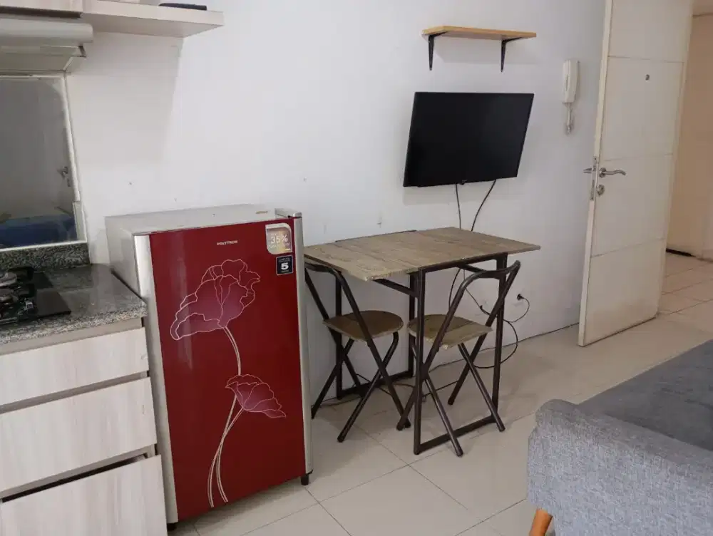 DISEWAKAN MURAH TYPE 1 KAMAR FURNIS DEKAT MALL APARTEMEN BASSURA CITY