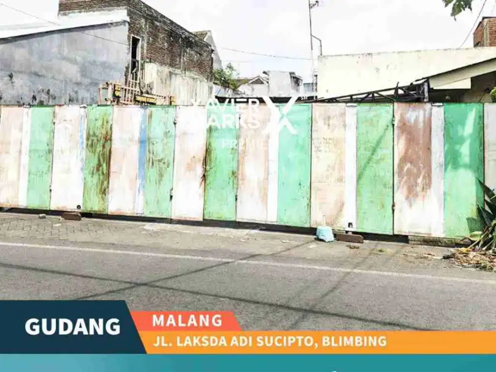 Disewakan Gudang lokasi Area LA Sucipto, Blimbing Malang*