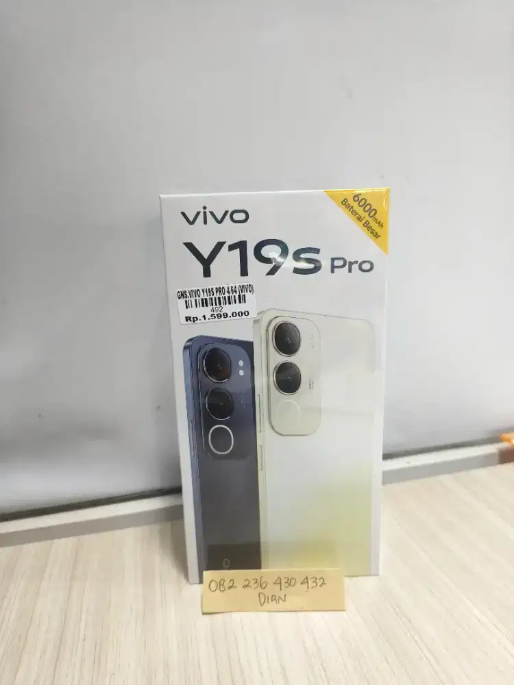 Ready Vivo Y19s Pro 4/64 Atlantis Dahsyat