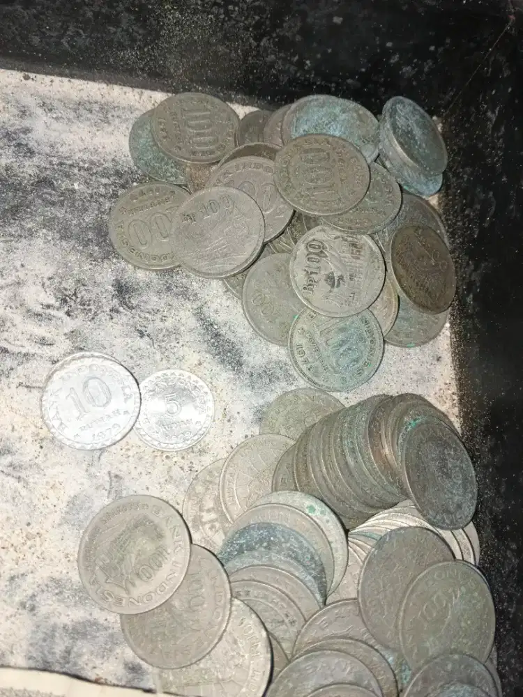 Uang lama koin campur