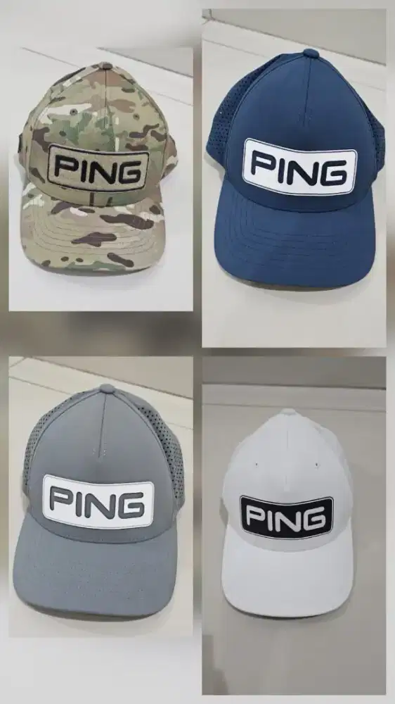 Topi golf, topi olahraga, topi ping