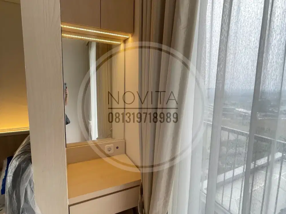 Disewakan Apartemen Casa de Parco BSD City Tangerang – Studio Furnished, Brand New