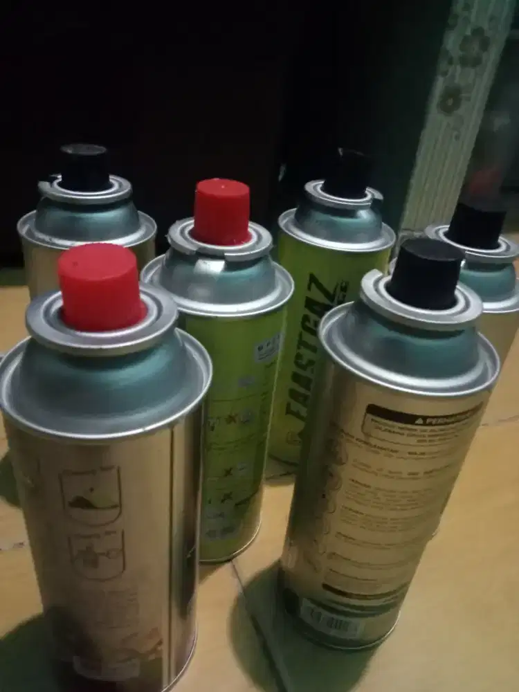Kaleng gas portable bekas