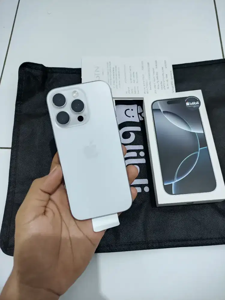 Iphone 16 Pro 128GB Resmi Blibli