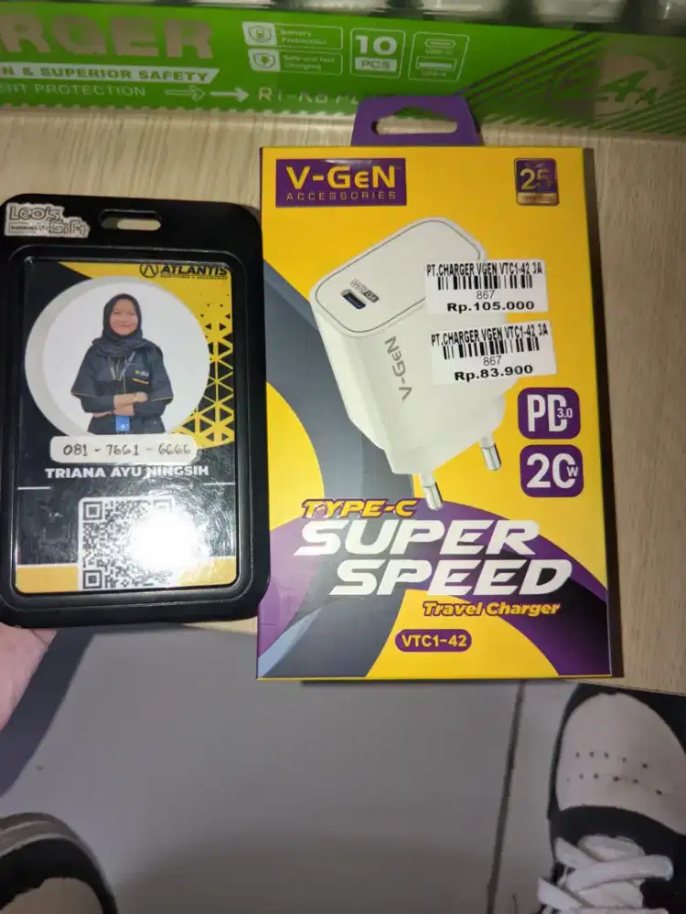 PT. CHARGER VGEN VTC1-35| ATLANTIS DAHSYAT