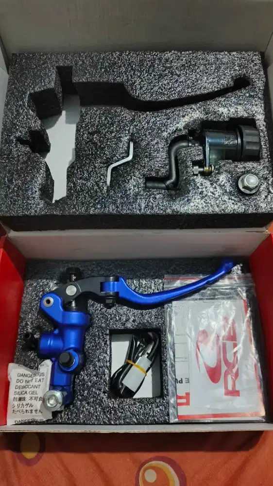 Master Rem kanan RCB S1 14mm Biru