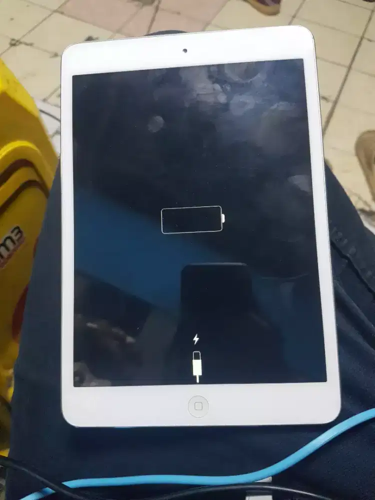 Ipad mulus type ada digambar, minus mentok logo batre