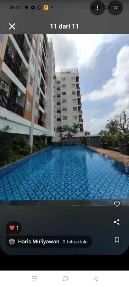 D jual/sewa apartemen student castle