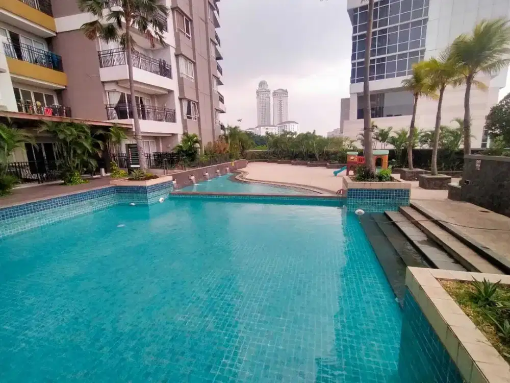 Apartemen Permata Hijau Residences 3 KT Furnished Lantai Sedang