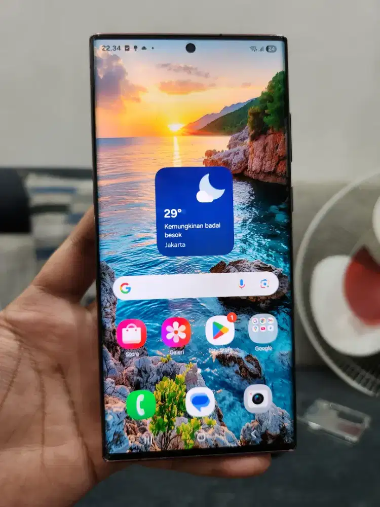 Samsung s22 ultra 5g 12/512 murah normal