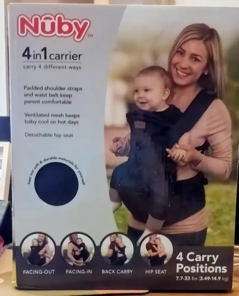 Nuby 4 in 1 carrier
