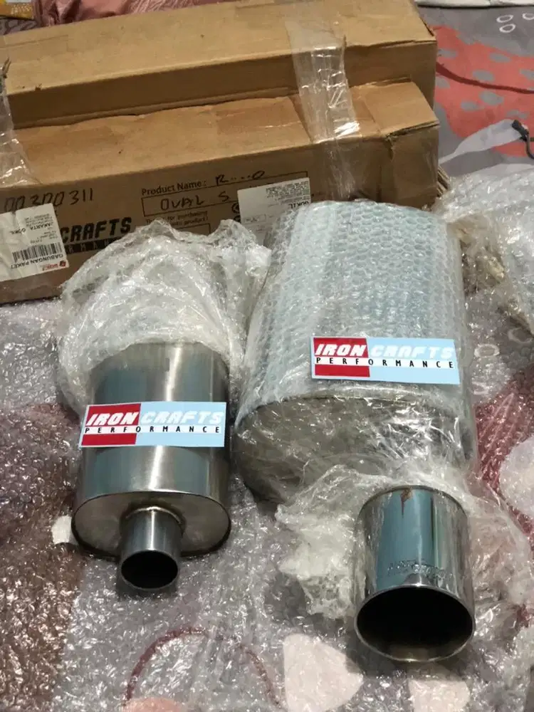 Knalpot IronCrafts Mobil (Brio, Jazz, Avanza dan sejenisnya masuk)