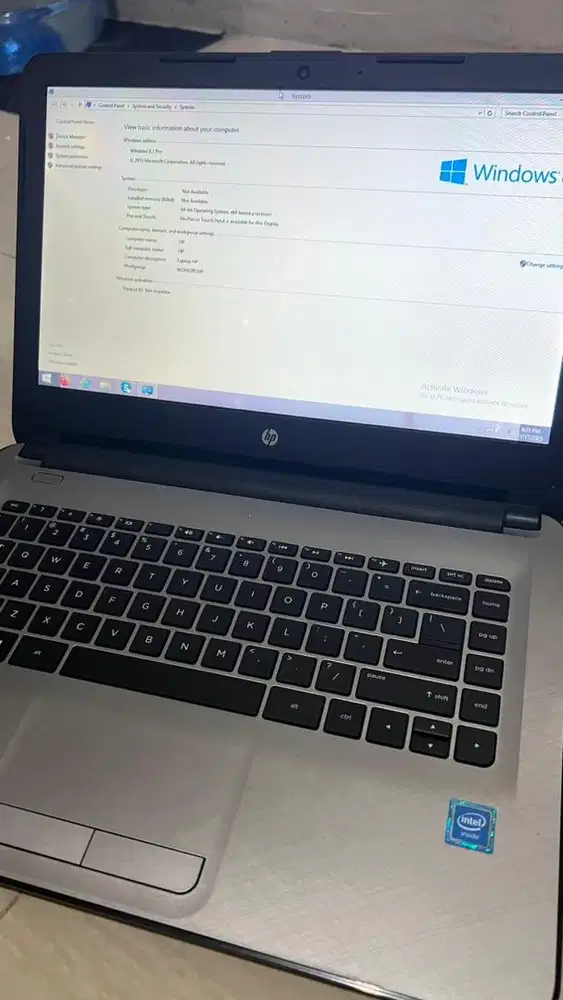 Dijual Laptop HP Intel Celeron!! Dijual karna sudah punya unit baru!!