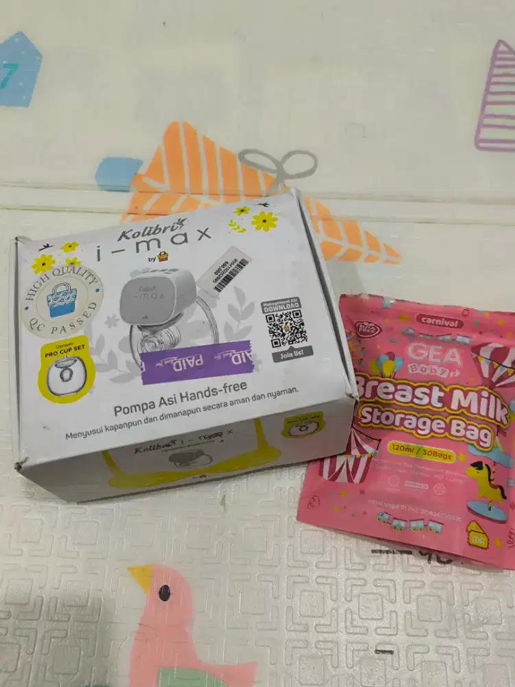 Preloved Pompa Asi Handsfree Gabag Kolibri Imax