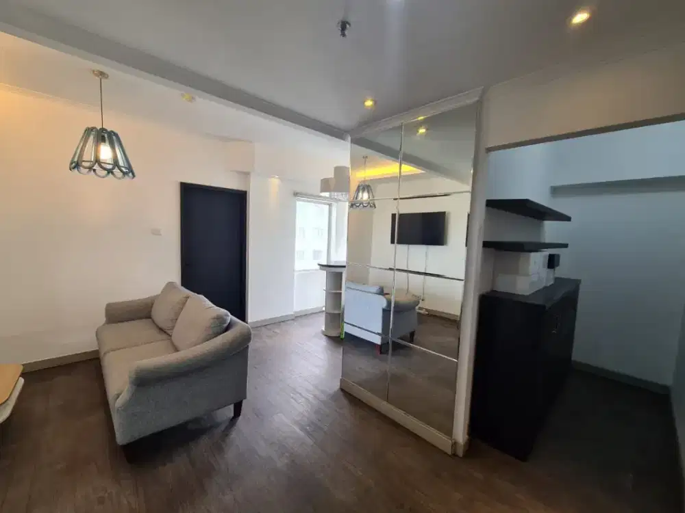 Luxury 2bdr minimalist sudirman park apartment for rent