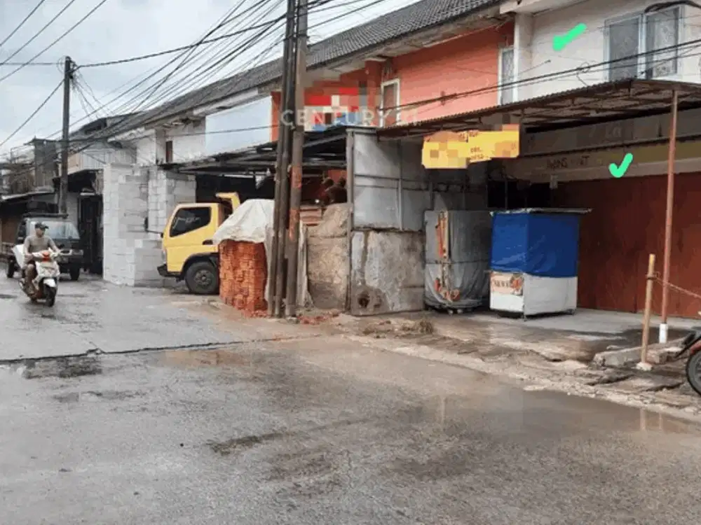 Ruko 2 Lantai Lokasi Strategis Jalan Raya Poris Indah Tangerang