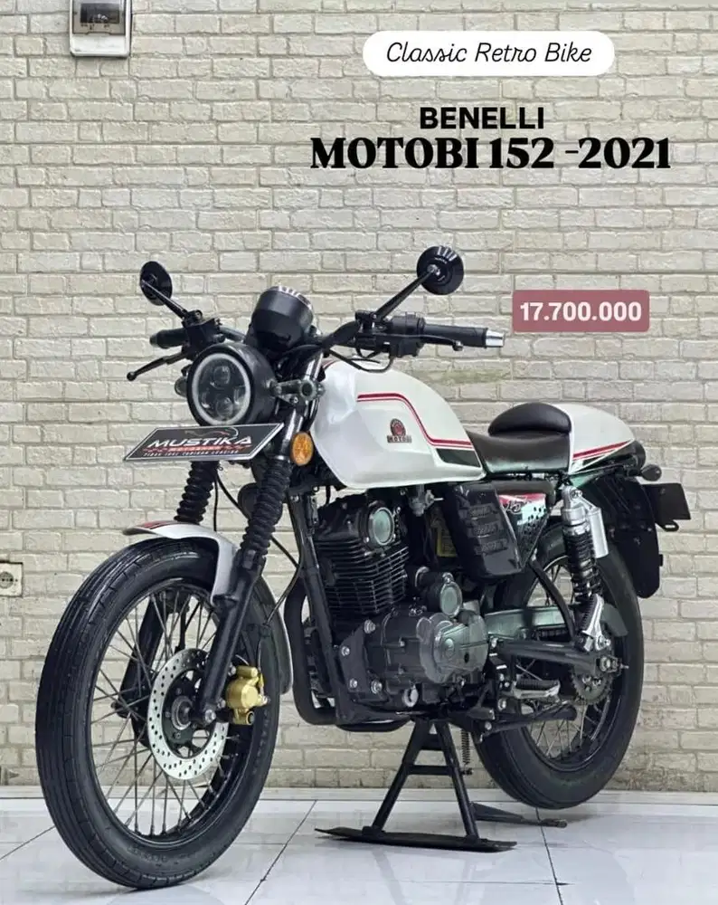 Benelli 152 Classic Retro Bike 2021 - Zaki Mustika