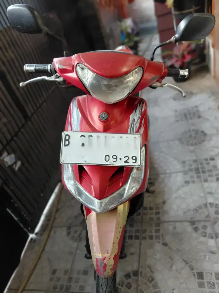Dijual Motor Yamaha Mio Smile 2009 (Merah Maroon)