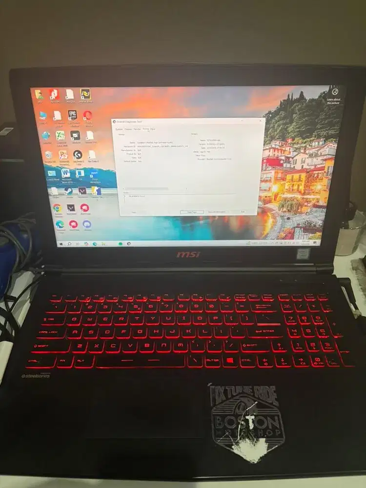 laptop msi GF63
