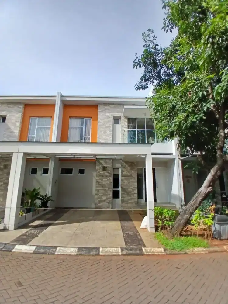 Sewa Rumah Baru Cluster Eropah Furnished 2Lt Sedayu City Kelapa Gading